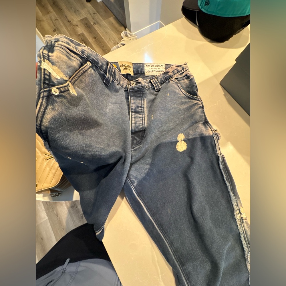 Gallery Dept LA Flare Navy Carpenter Jeans